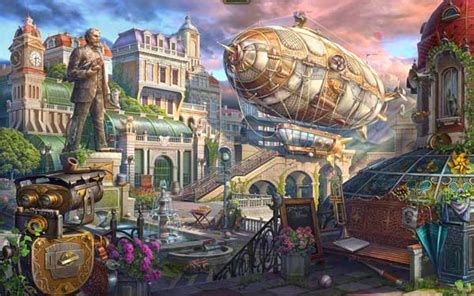 hidden city airship dock